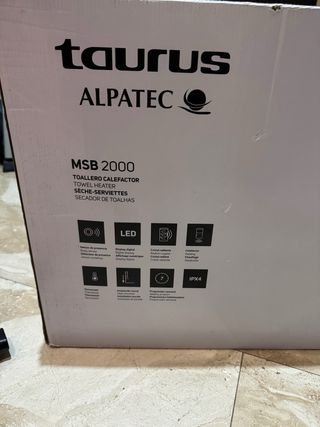 Toallero Eléctrico Taurus Alpatec Programable