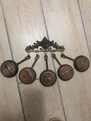 Set 5 Misurini Vintage Auto d'Epoca