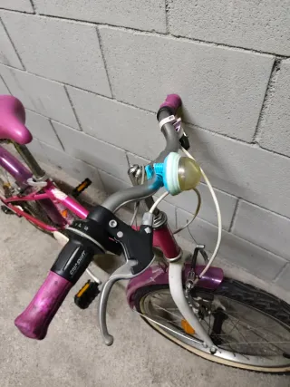 Bicicleta infantil rosa