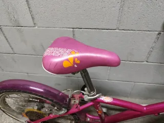 Bicicleta infantil rosa