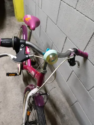 Bicicleta infantil rosa