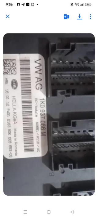 Estoy buscando este peica Golf 6