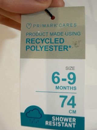 Abrigo bebé nieve verde