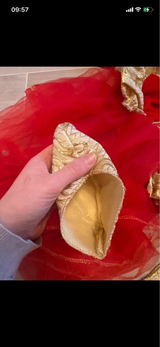 Costume Piccola Regina Rosso Taglia 12-18 mesi