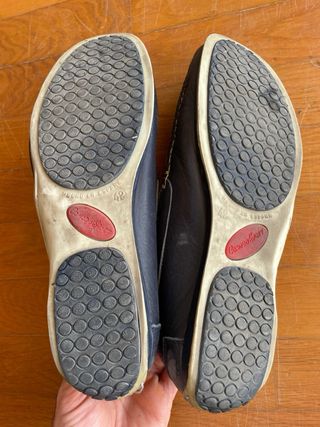 Mocasines de piel Comodo Sport Talla 42 azulmarino