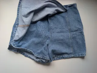 Falda Pantalón Stradivarius Azul