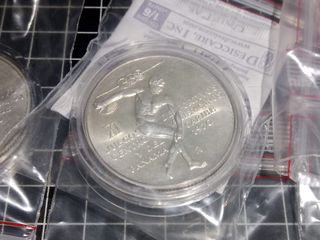 MONEDA PLATA 5 BALBOA 1970 35,7 gramos PLATA  925