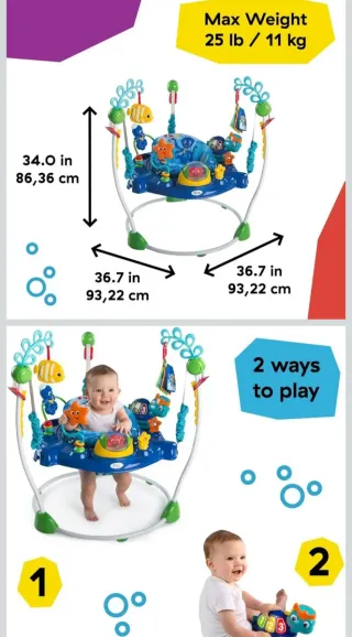 Saltador para bebé Baby Einstein