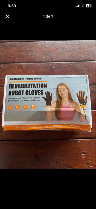 Guantes Robot Rehabilitación Mano