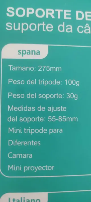 Trípode Flexible  para Móvil Nuevo estrenar