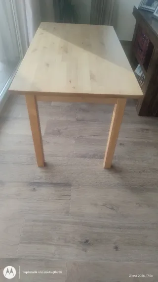 Mesa de madera