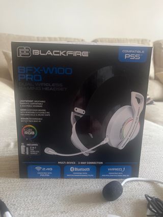 Auriculares Gaming Blackfire BFX-W100 Pro PS5