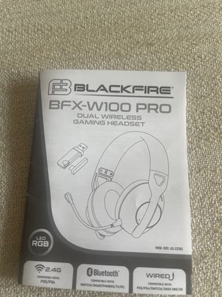 Auriculares Gaming Blackfire BFX-W100 Pro PS5