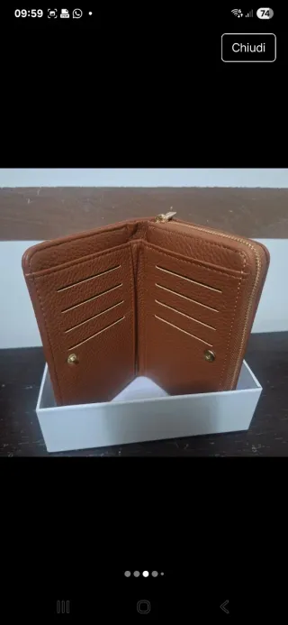 Portafoglio Valentino Creations donna marrone