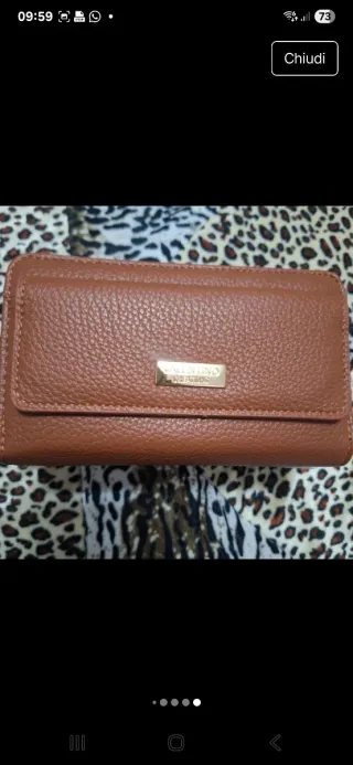 Portafoglio Valentino Creations donna marrone