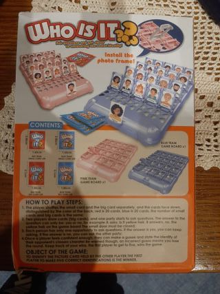 Juego Quién es Quién sin estrenar