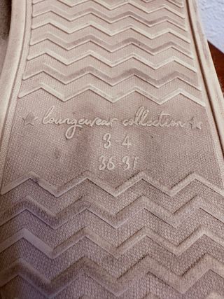 Zapatillas beige peludas