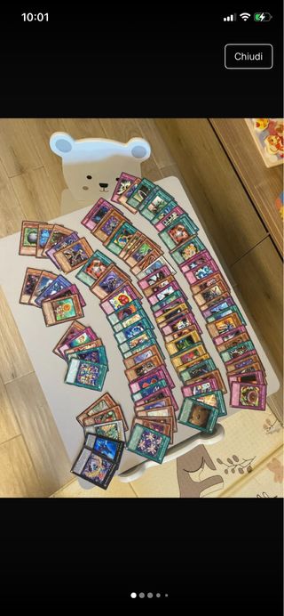 Lotto 100 carte Yu-Gi-Oh! Konami miste