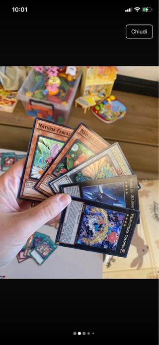 Lotto 100 carte Yu-Gi-Oh! Konami miste