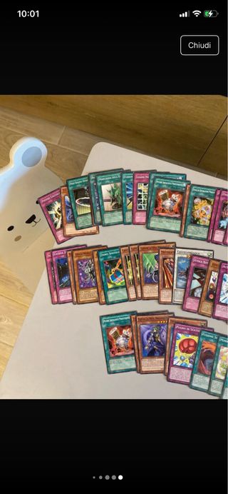 Lotto 100 carte Yu-Gi-Oh! Konami miste