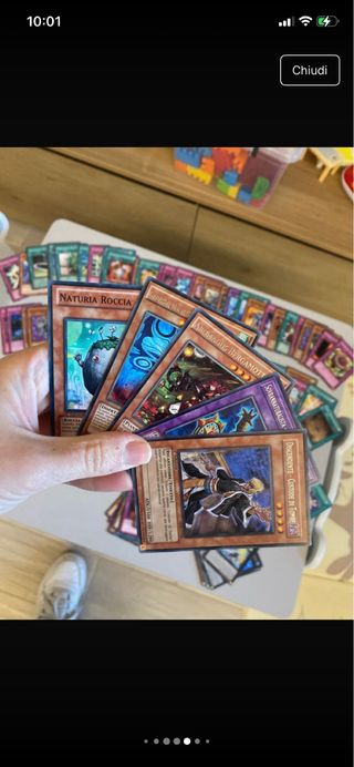 Lotto 100 carte Yu-Gi-Oh! Konami miste