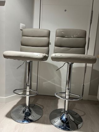 Taburetes de Cocina Regulables (2 unidades)