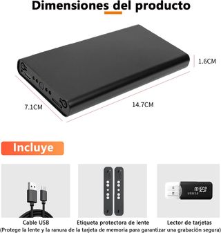 Mini Cámara Espía Oculta