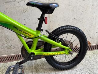 Bicicleta infantil Monty 102 verde