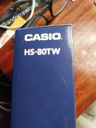 Cronómetro Casio HS-80TW azul
