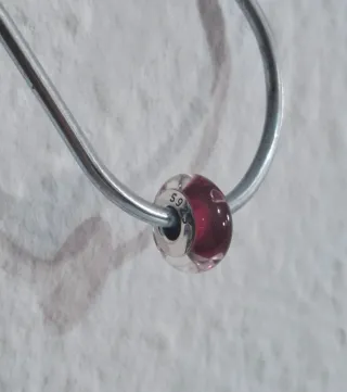 Charm Rosa Corazones