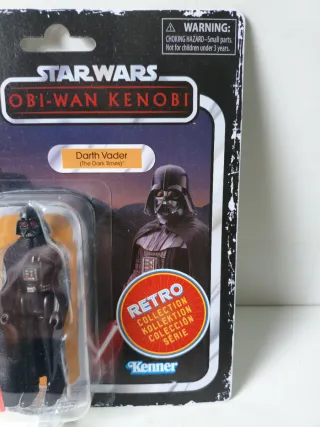 Star Wars Obi-Wan Kenobi Darth Vader Retro Kenner
