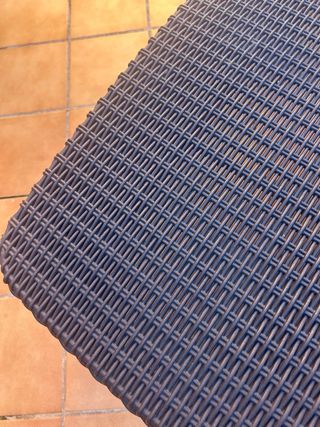 Set 2 sillones y mesa exterior jardín