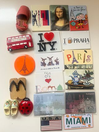 Lote Imanes Nevera Variados 20 en total