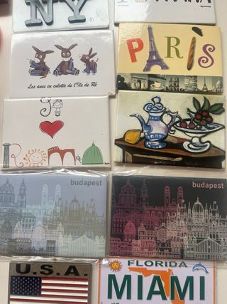 Lote Imanes Nevera Variados 20 en total