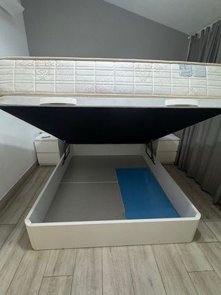 Cama Matrimonio 140x200 Abatible