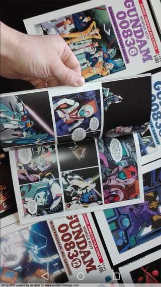 Fumetti Gundam 0083 anime comics Granata press 90s