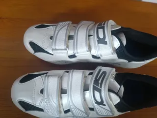 Zapatillas Ciclismo Sidi Blancas