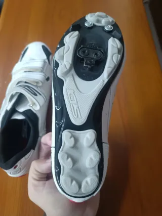 Zapatillas Ciclismo Sidi Blancas