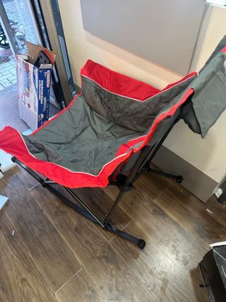 AKTIVE - Silla Mecedora Plegable Camping, De