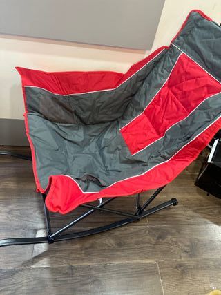 AKTIVE - Silla Mecedora Plegable Camping, De