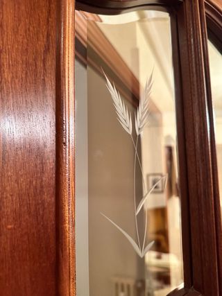 Puerta de madera maciza