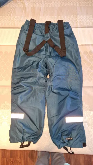 Chaqueta infantil azul turquesa