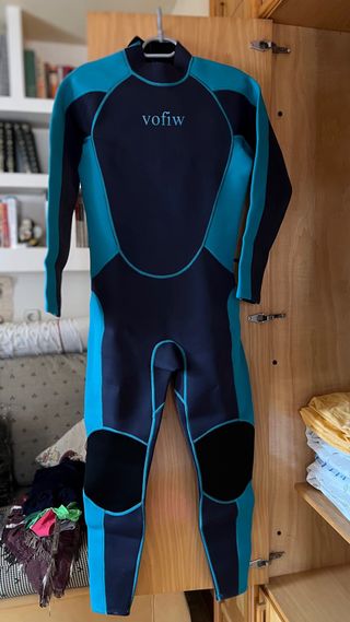 Traje neopreno 3mm azul cuerpo completo Vofiw