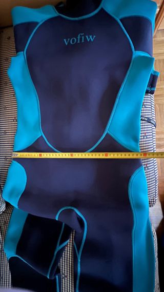 Traje neopreno 3mm azul cuerpo completo Vofiw