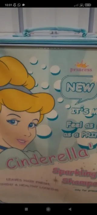 Maleta infantil Cenicienta con ruedas