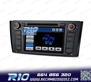 RADIO NAVEGADOR 7" BMW SERIE 1 E81 E82 E87 E88 04-11 USB GPS