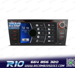 RADIO NAVEGADOR 7" BMW SERIE 3 E90 91 92 93 05-10 USB GPS TA