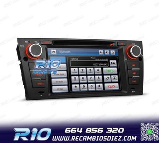 RADIO NAVEGADOR 7" BMW SERIE 3 E90 91 92 93 05-10 USB GPS TA
