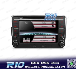 RADIO NAVEGADOR 7" PARA SEAT SKODA VOLKSWAGEN VW USB GPS TAC