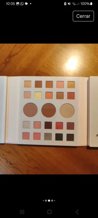Paleta de maquillaje nueva